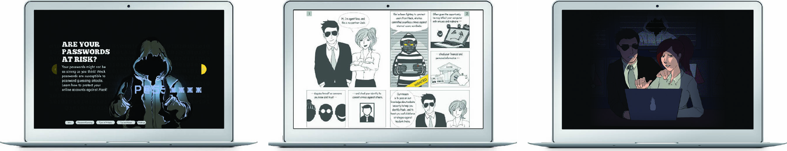 A series of infographics and interactive comics were used by Carleton University Assistant Professor Sonia Chiasson to determine if visualization could improve young adults' mental models of online security and privacy information.