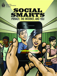Graphic novel cover: Social Smarts: privacy, the Internet and you