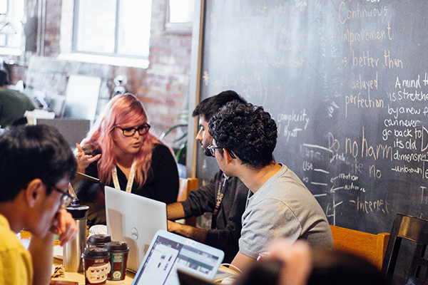 Students tackle complex privacy issues during 36-hour hackathon.