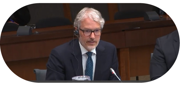 Privacy Commissioner Dufresne appearing before Parliamentary  committee on the study into RCMP investigative tools / CPAC