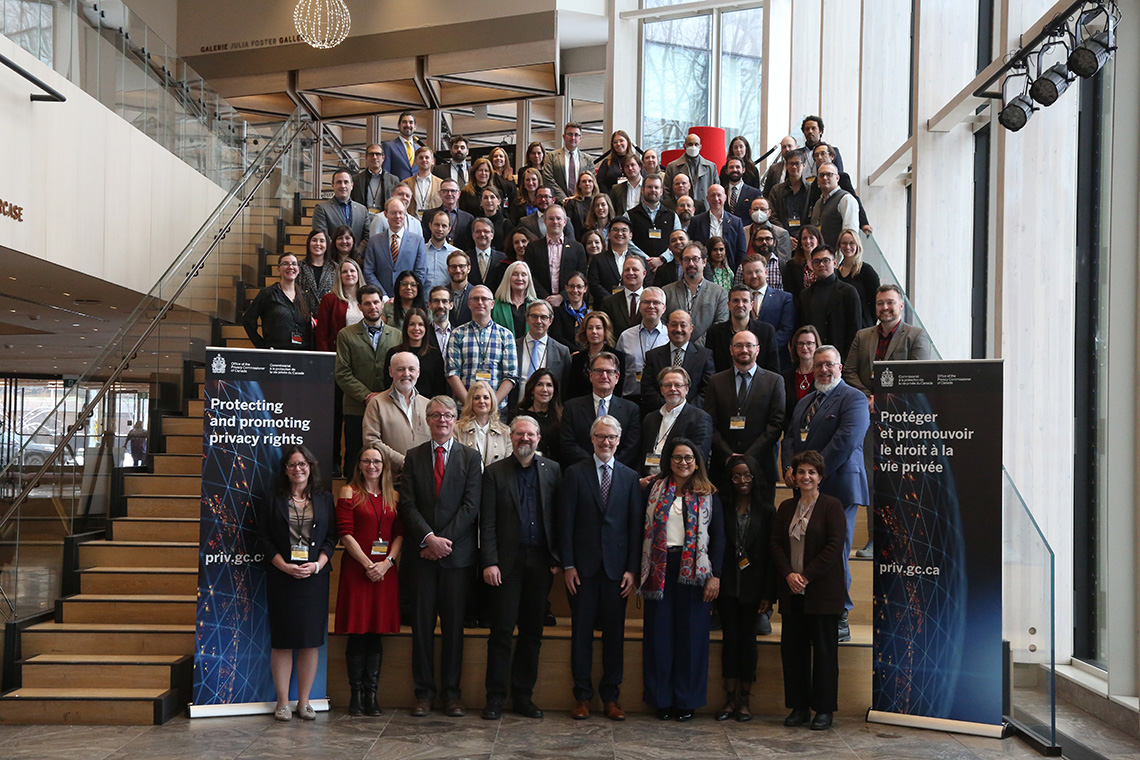 OPC International Privacy and Generative IA Symposium attendees.