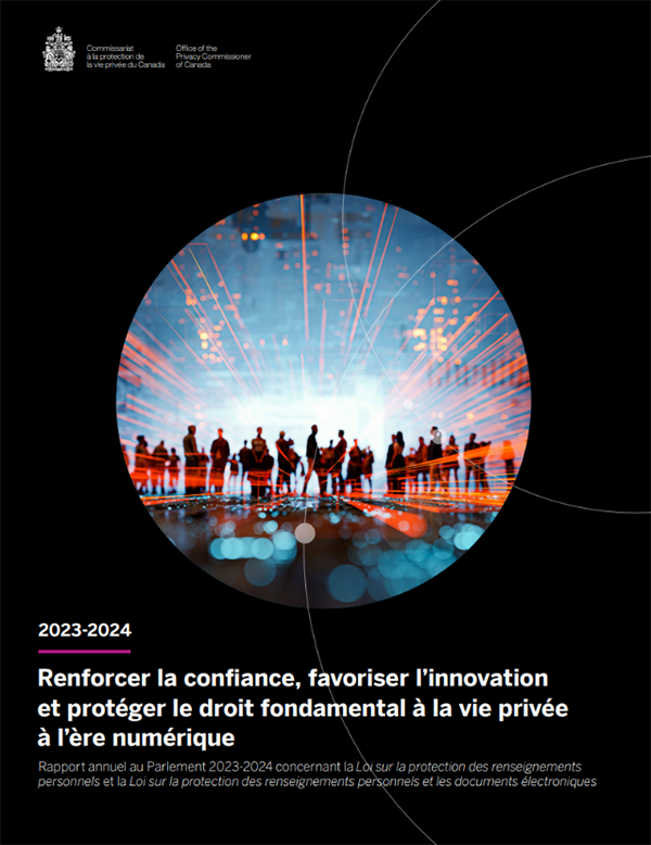 Couverture du rapport annuel 2023-2024